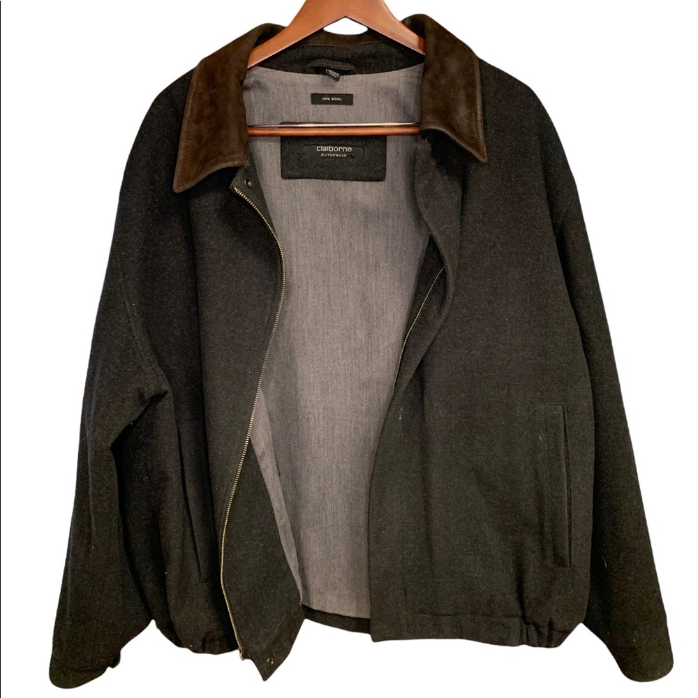 Claiborne Jacket 100% Wool XXL Mens